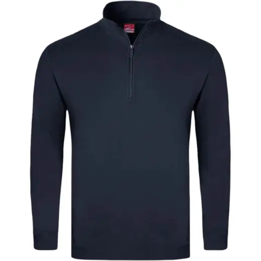 FWRD Quarter Zip Sweater Navy Front